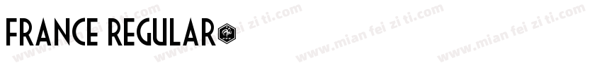 France Regular字体转换